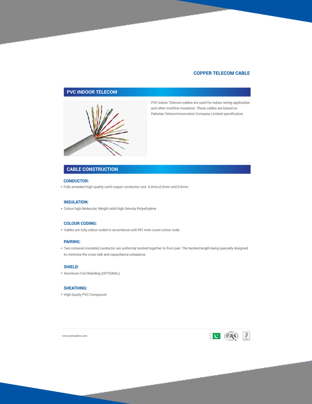 PVC INDOOR TELECOM